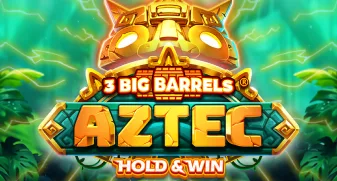 3 Big Barrels Aztec game tile